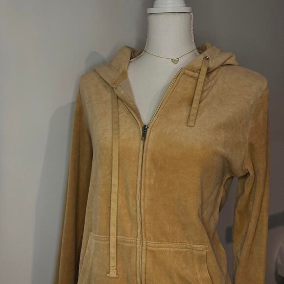 Velor Jacket Size Medium Y2k - Picture 4 of 5